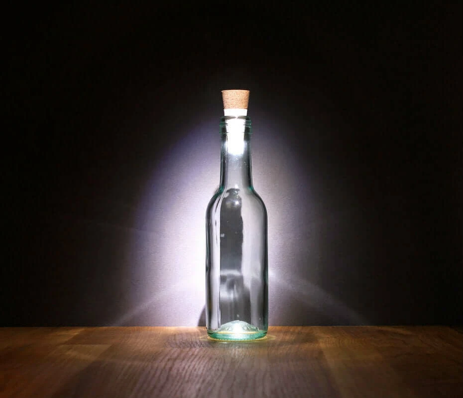 The Unusual Gift Company Bottle Light