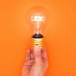 The Unusual Gift Company Cordless Filament Light Unique Lighting