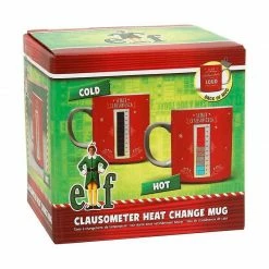 The Unusual Gift Company Elf Heat Changing Mug Coffee & Tea Lovers