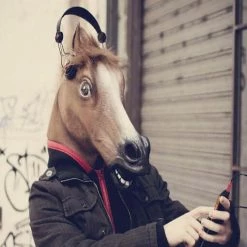 Incognito Sisters & Brothers Horse Head Mask