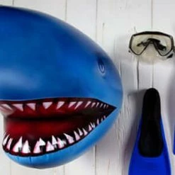 The Unusual Gift Company Inflatable Shark Head Bathroom Gifts