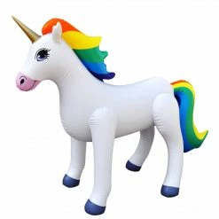 The Unusual Gift Company Inflatable Unicorn