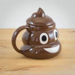 The Unusual Gift Company Poo Mug Coffee & Tea Lovers