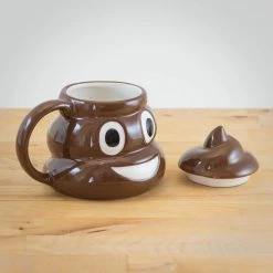 The Unusual Gift Company Poo Mug Coffee & Tea Lovers