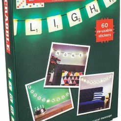 The Unusual Gift Company Scrabble Lights