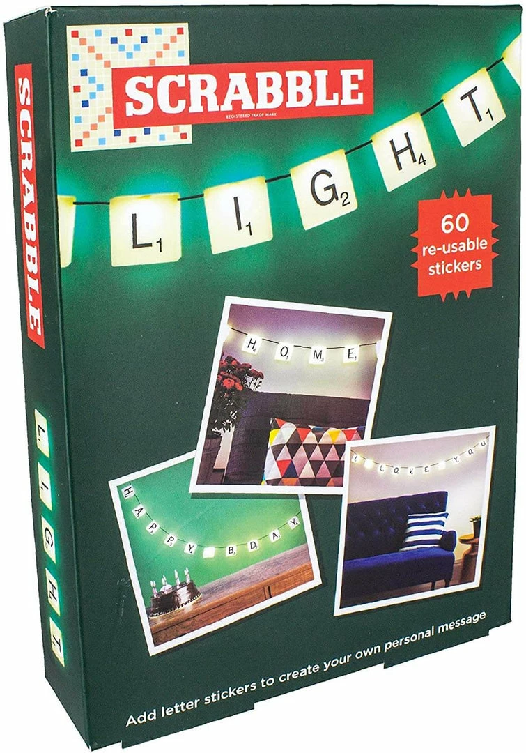 The Unusual Gift Company Scrabble Lights