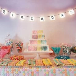 The Unusual Gift Company Scrabble Lights