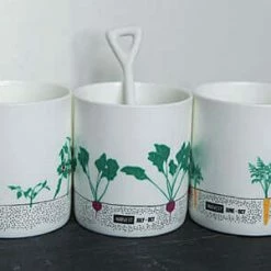 The Unusual Gift Company Allotment Mugs Coffee & Tea Lovers