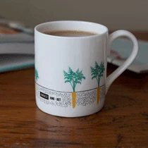 The Unusual Gift Company Allotment Mugs Coffee & Tea Lovers