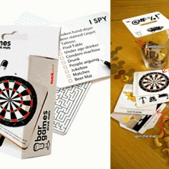 The Unusual Gift Company Bar Games Beer Mats