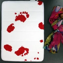 The Unusual Gift Company Blood Bath - Bath Mat