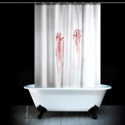 The Unusual Gift Company Blood Bath Shower Curtain