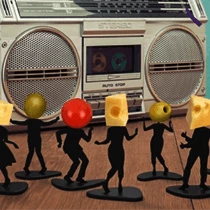 The Unusual Gift Company Foodies Boogie Bites Party Picks