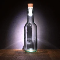 The Unusual Gift Company Bottle Light