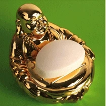The Unusual Gift Company Buddha Soap Dish