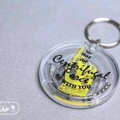 The Unusual Gift Company Centrifugal Force Keychain Geeks