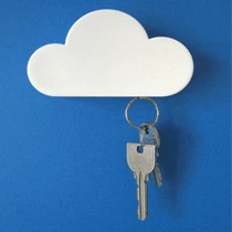 The Unusual Gift Company Cloud Keyholder Home & Lifestyle