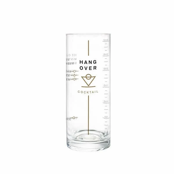 The Unusual Gift Company Hangover Cocktail Glass Dads