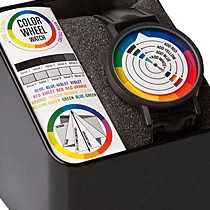 Unemployed Philosophers Guild Colour Wheel Watch
