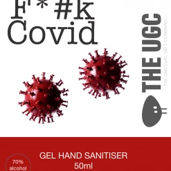The Unusual Gift Company F*#k Covid Hand Sanitiser
