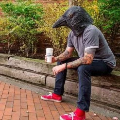 The Unusual Gift Company Crow Mask Novelty Gifts