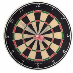 The Unusual Gift Company Weird Clocks Dartboard Clock