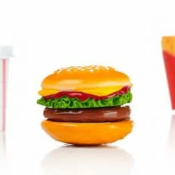 The Unusual Gift Company Fast Food Lip Balms Foodies