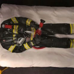 The Unusual Gift Company Home & Lifestyle Fireman Duvet Cover