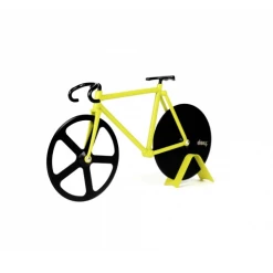The Unusual Gift Company Fixie Bike Pizza Cutter Cyclists