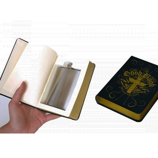 The Unusual Gift Company Flask In A Book Funny Books