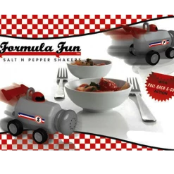 Mustard Formula Fun Salt And Pepper Shakers Mechanics