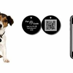 The Unusual Gift Company FurCode Pet Identification Tag