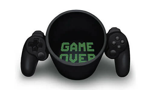 The Unusual Gift Company Game Controller / Game Over Mug