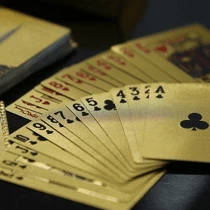 The Unusual Gift Company Gold Playing Cards Mechanics