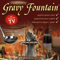 The Unusual Gift Company Gravy Fountain Gift Box