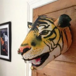 The Unusual Gift Company Inflatable Stuff Inflatable Tiger Head