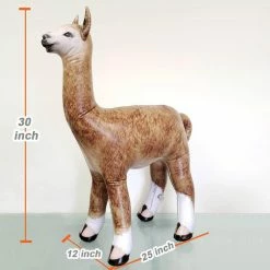 The Unusual Gift Company Inflatable Stuff Inflatable Alpaca
