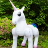 The Unusual Gift Company Inflatable Unicorn