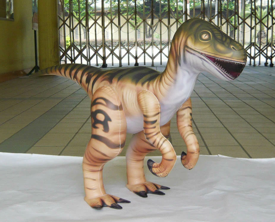 The Unusual Gift Company Inflatable Stuff Inflatable Velociraptor