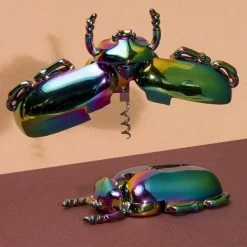 The Unusual Gift Company Insectum Bottle Opener And Corkscrew Home & Lifestyle