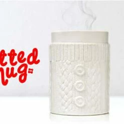 The Unusual Gift Company Coffee & Tea Lovers Knitted Mug