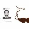 The Unusual Gift Company Knit Your Own Moustache Funny Gifts