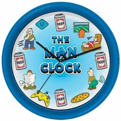 The Unusual Gift Company Man Clock Weird Clocks
