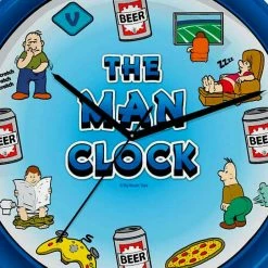The Unusual Gift Company Man Clock Weird Clocks