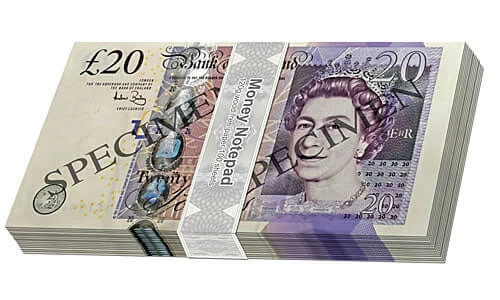 The Unusual Gift Company Money Note Pad Novelty Gifts