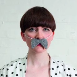 The Unusual Gift Company Knit Your Own Moustache Funny Gifts
