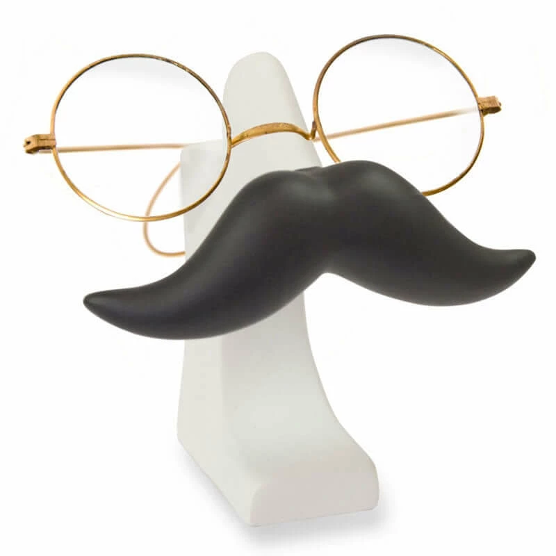 The Unusual Gift Company Moustache Glasses Holder