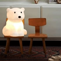 The Unusual Gift Company Home & Lifestyle Nanuk Polar Bear Lamp