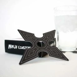 The Unusual Gift Company Ninja Star Coasters
