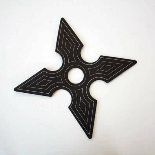 The Unusual Gift Company Ninja Star Coasters